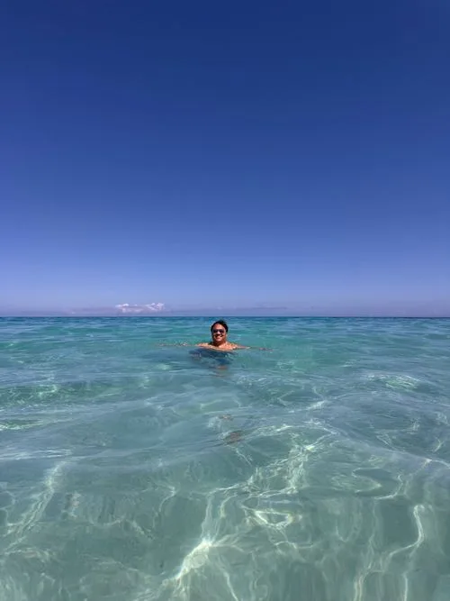David Hoang in Hawaii, casual outdoor setting